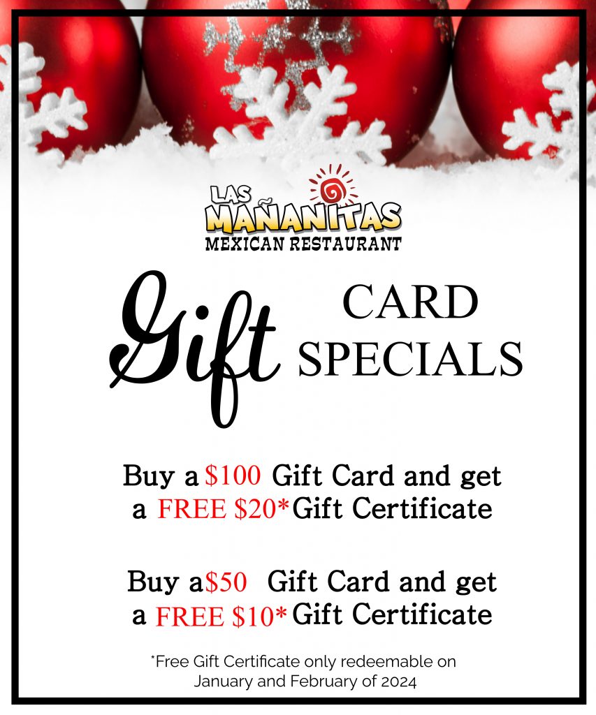Gift Cards Specials